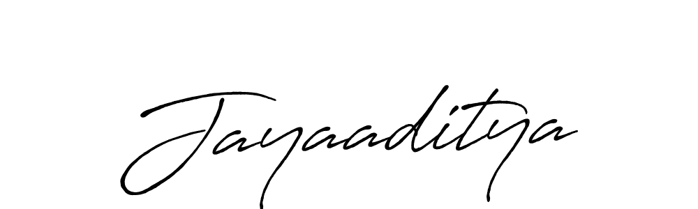 How to make Jayaaditya name signature. Use Antro_Vectra_Bolder style for creating short signs online. This is the latest handwritten sign. Jayaaditya signature style 7 images and pictures png
