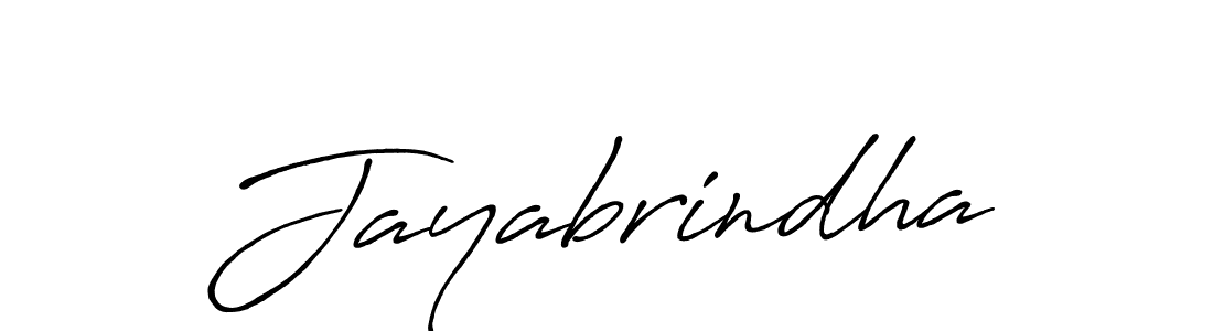 How to make Jayabrindha name signature. Use Antro_Vectra_Bolder style for creating short signs online. This is the latest handwritten sign. Jayabrindha signature style 7 images and pictures png