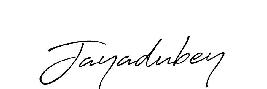 Similarly Antro_Vectra_Bolder is the best handwritten signature design. Signature creator online .You can use it as an online autograph creator for name Jayadubey. Jayadubey signature style 7 images and pictures png