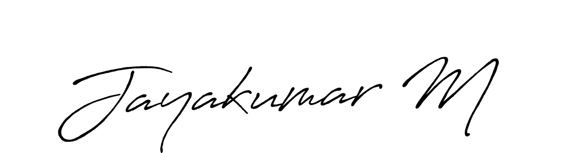 Also You can easily find your signature by using the search form. We will create Jayakumar M name handwritten signature images for you free of cost using Antro_Vectra_Bolder sign style. Jayakumar M signature style 7 images and pictures png