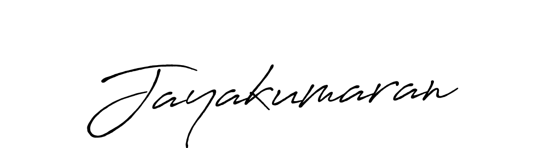 Jayakumaran stylish signature style. Best Handwritten Sign (Antro_Vectra_Bolder) for my name. Handwritten Signature Collection Ideas for my name Jayakumaran. Jayakumaran signature style 7 images and pictures png