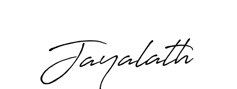 Also we have Jayalath name is the best signature style. Create professional handwritten signature collection using Antro_Vectra_Bolder autograph style. Jayalath signature style 7 images and pictures png