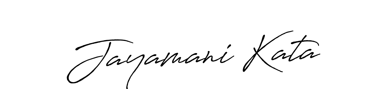How to make Jayamani Kata signature? Antro_Vectra_Bolder is a professional autograph style. Create handwritten signature for Jayamani Kata name. Jayamani Kata signature style 7 images and pictures png