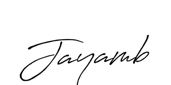 Make a beautiful signature design for name Jayamb. Use this online signature maker to create a handwritten signature for free. Jayamb signature style 7 images and pictures png