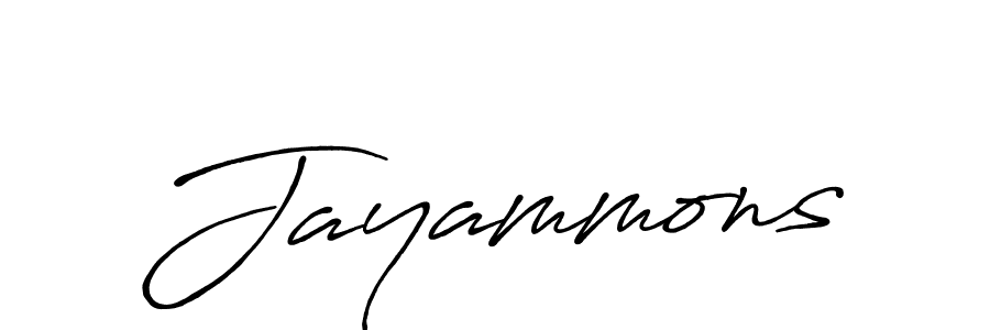 The best way (Antro_Vectra_Bolder) to make a short signature is to pick only two or three words in your name. The name Jayammons include a total of six letters. For converting this name. Jayammons signature style 7 images and pictures png