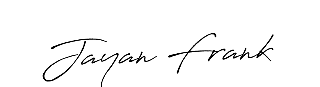 Here are the top 10 professional signature styles for the name Jayan Frank. These are the best autograph styles you can use for your name. Jayan Frank signature style 7 images and pictures png