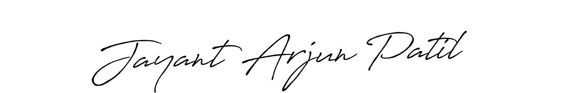 Make a beautiful signature design for name Jayant Arjun Patil. Use this online signature maker to create a handwritten signature for free. Jayant Arjun Patil signature style 7 images and pictures png