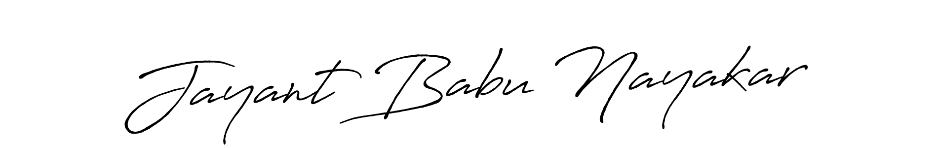 if you are searching for the best signature style for your name Jayant Babu Nayakar. so please give up your signature search. here we have designed multiple signature styles  using Antro_Vectra_Bolder. Jayant Babu Nayakar signature style 7 images and pictures png