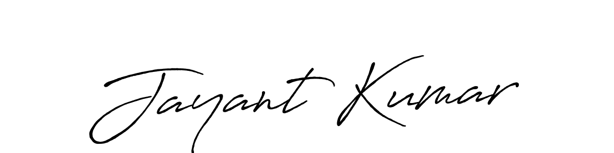 It looks lik you need a new signature style for name Jayant Kumar. Design unique handwritten (Antro_Vectra_Bolder) signature with our free signature maker in just a few clicks. Jayant Kumar signature style 7 images and pictures png
