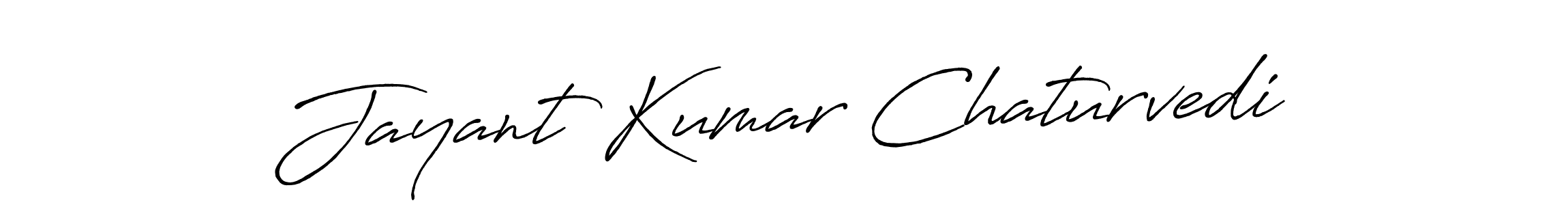How to make Jayant Kumar Chaturvedi signature? Antro_Vectra_Bolder is a professional autograph style. Create handwritten signature for Jayant Kumar Chaturvedi name. Jayant Kumar Chaturvedi signature style 7 images and pictures png