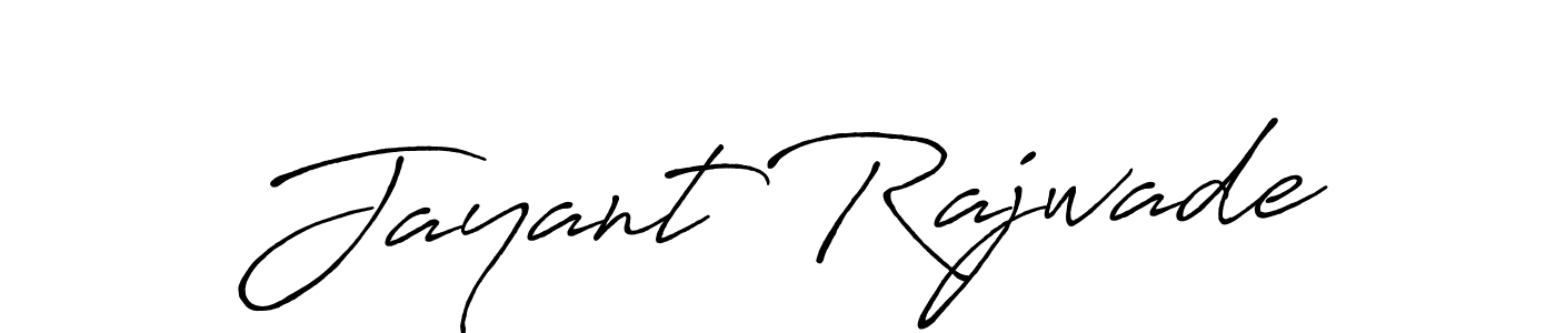 if you are searching for the best signature style for your name Jayant Rajwade. so please give up your signature search. here we have designed multiple signature styles  using Antro_Vectra_Bolder. Jayant Rajwade signature style 7 images and pictures png