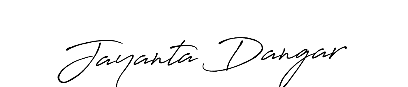 Similarly Antro_Vectra_Bolder is the best handwritten signature design. Signature creator online .You can use it as an online autograph creator for name Jayanta Dangar. Jayanta Dangar signature style 7 images and pictures png