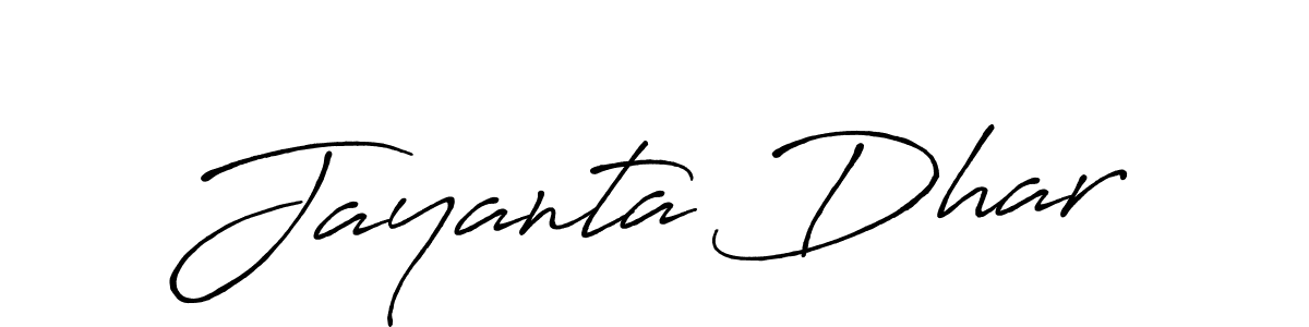 Similarly Antro_Vectra_Bolder is the best handwritten signature design. Signature creator online .You can use it as an online autograph creator for name Jayanta Dhar. Jayanta Dhar signature style 7 images and pictures png