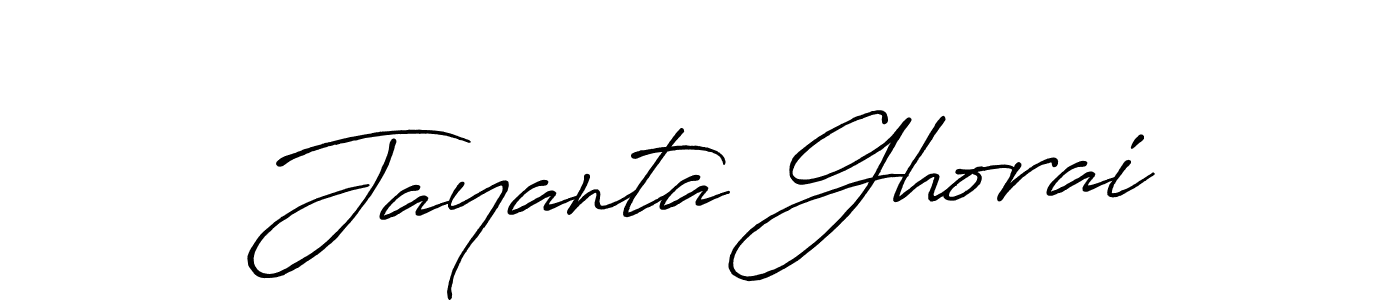 Also we have Jayanta Ghorai name is the best signature style. Create professional handwritten signature collection using Antro_Vectra_Bolder autograph style. Jayanta Ghorai signature style 7 images and pictures png