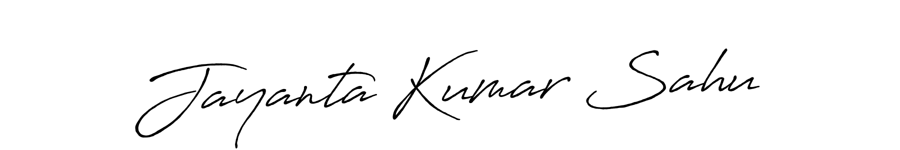How to make Jayanta Kumar Sahu signature? Antro_Vectra_Bolder is a professional autograph style. Create handwritten signature for Jayanta Kumar Sahu name. Jayanta Kumar Sahu signature style 7 images and pictures png