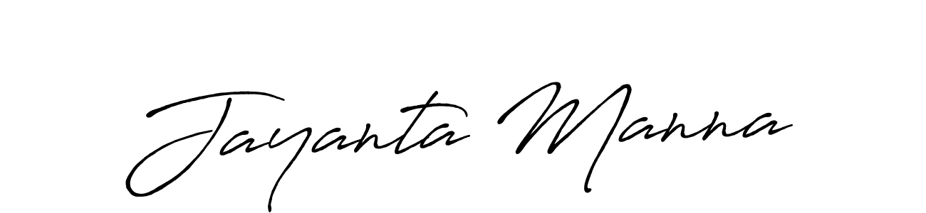 Jayanta Manna stylish signature style. Best Handwritten Sign (Antro_Vectra_Bolder) for my name. Handwritten Signature Collection Ideas for my name Jayanta Manna. Jayanta Manna signature style 7 images and pictures png