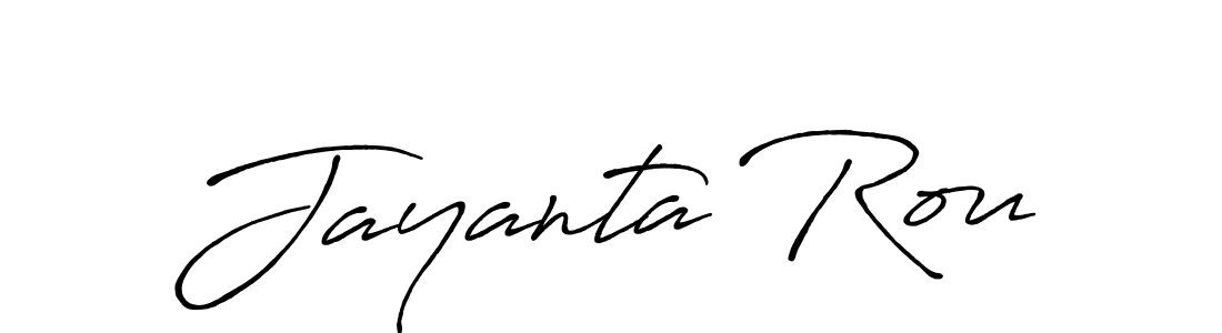 You can use this online signature creator to create a handwritten signature for the name Jayanta Rou. This is the best online autograph maker. Jayanta Rou signature style 7 images and pictures png