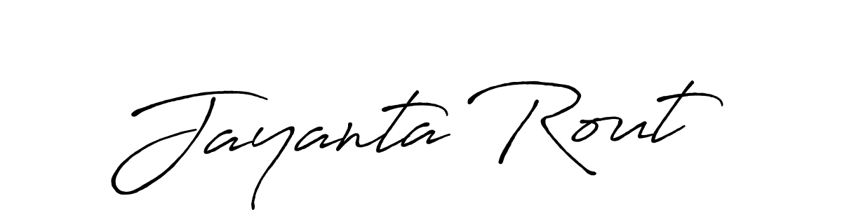 It looks lik you need a new signature style for name Jayanta Rout. Design unique handwritten (Antro_Vectra_Bolder) signature with our free signature maker in just a few clicks. Jayanta Rout signature style 7 images and pictures png