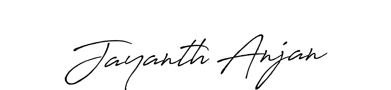 Here are the top 10 professional signature styles for the name Jayanth Anjan. These are the best autograph styles you can use for your name. Jayanth Anjan signature style 7 images and pictures png