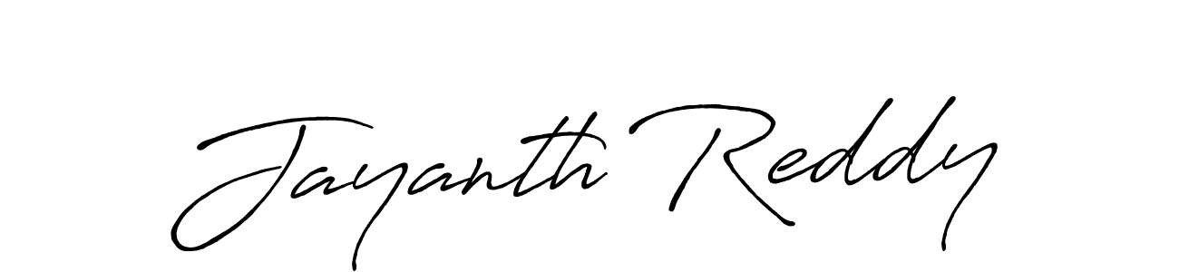 Jayanth Reddy stylish signature style. Best Handwritten Sign (Antro_Vectra_Bolder) for my name. Handwritten Signature Collection Ideas for my name Jayanth Reddy. Jayanth Reddy signature style 7 images and pictures png