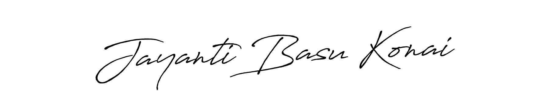 Also You can easily find your signature by using the search form. We will create Jayanti Basu Konai name handwritten signature images for you free of cost using Antro_Vectra_Bolder sign style. Jayanti Basu Konai signature style 7 images and pictures png