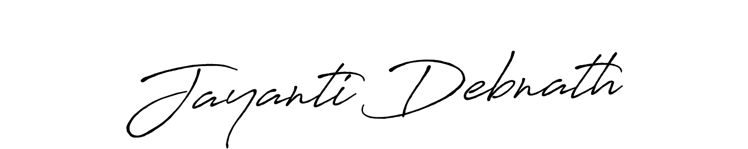 Once you've used our free online signature maker to create your best signature Antro_Vectra_Bolder style, it's time to enjoy all of the benefits that Jayanti Debnath name signing documents. Jayanti Debnath signature style 7 images and pictures png