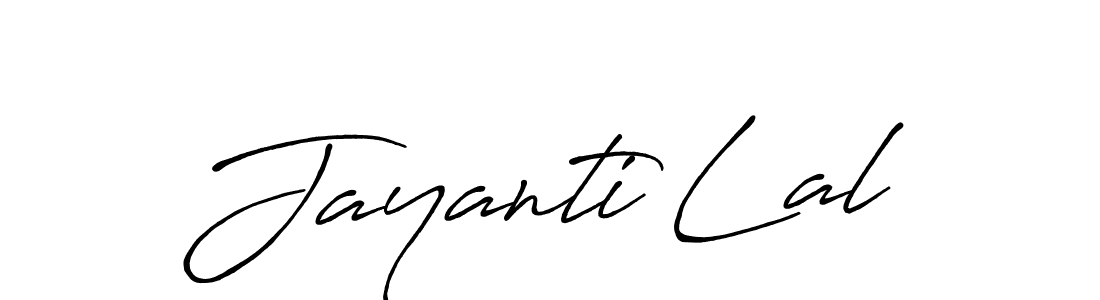 Also we have Jayanti Lal name is the best signature style. Create professional handwritten signature collection using Antro_Vectra_Bolder autograph style. Jayanti Lal signature style 7 images and pictures png