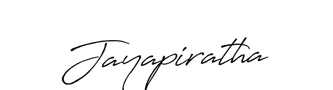 Design your own signature with our free online signature maker. With this signature software, you can create a handwritten (Antro_Vectra_Bolder) signature for name Jayapiratha. Jayapiratha signature style 7 images and pictures png