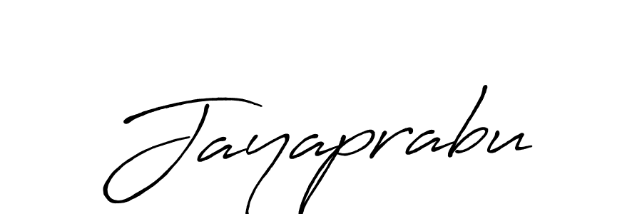 How to make Jayaprabu signature? Antro_Vectra_Bolder is a professional autograph style. Create handwritten signature for Jayaprabu name. Jayaprabu signature style 7 images and pictures png