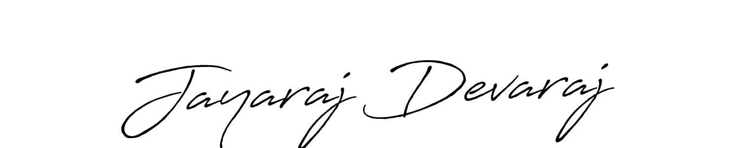Jayaraj Devaraj stylish signature style. Best Handwritten Sign (Antro_Vectra_Bolder) for my name. Handwritten Signature Collection Ideas for my name Jayaraj Devaraj. Jayaraj Devaraj signature style 7 images and pictures png