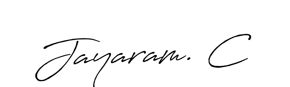 Also You can easily find your signature by using the search form. We will create Jayaram. C name handwritten signature images for you free of cost using Antro_Vectra_Bolder sign style. Jayaram. C signature style 7 images and pictures png