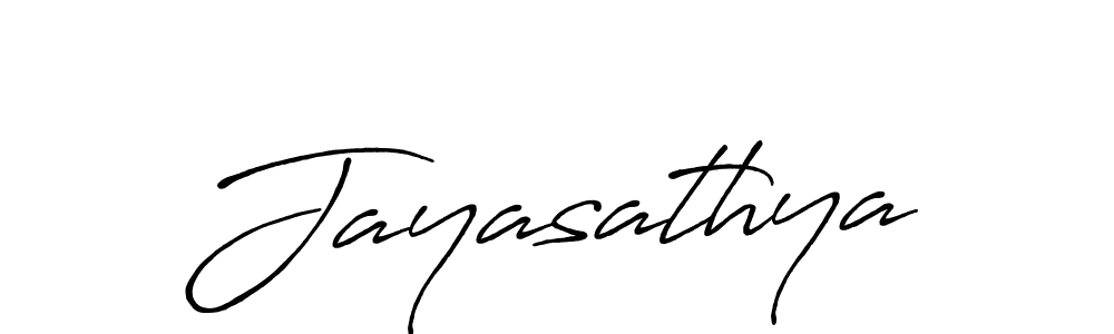 It looks lik you need a new signature style for name Jayasathya. Design unique handwritten (Antro_Vectra_Bolder) signature with our free signature maker in just a few clicks. Jayasathya signature style 7 images and pictures png