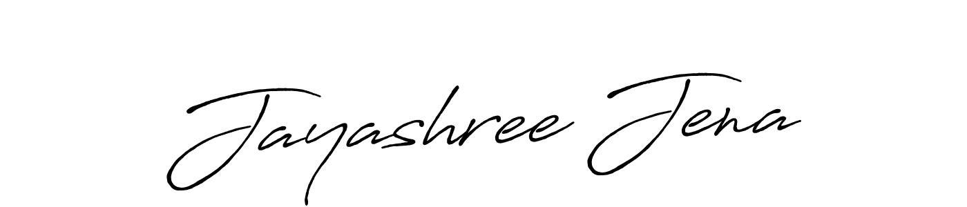 You should practise on your own different ways (Antro_Vectra_Bolder) to write your name (Jayashree Jena) in signature. don't let someone else do it for you. Jayashree Jena signature style 7 images and pictures png