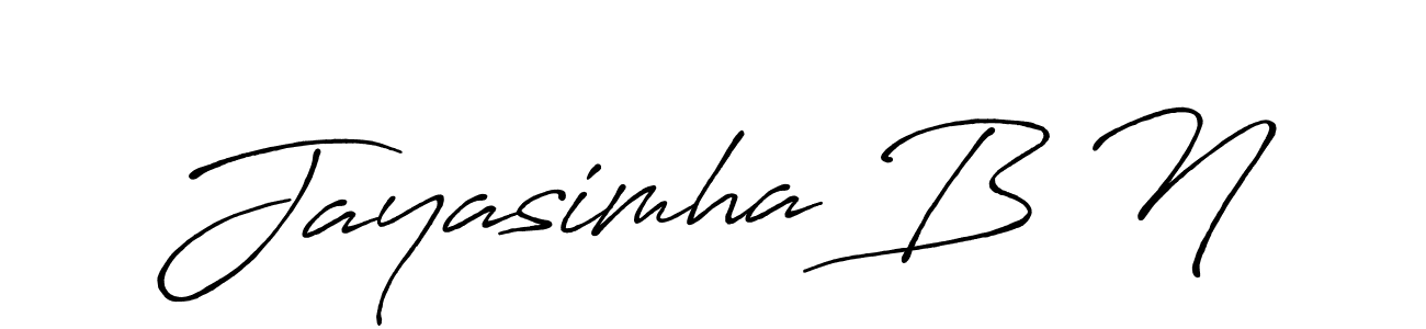 if you are searching for the best signature style for your name Jayasimha B N. so please give up your signature search. here we have designed multiple signature styles  using Antro_Vectra_Bolder. Jayasimha B N signature style 7 images and pictures png