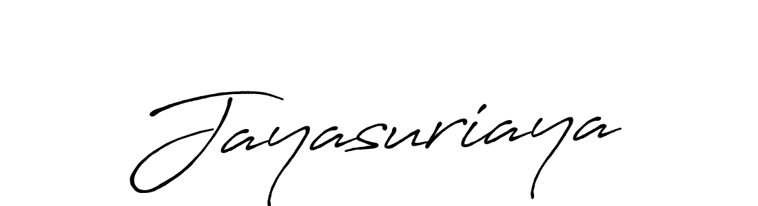 It looks lik you need a new signature style for name Jayasuriaya. Design unique handwritten (Antro_Vectra_Bolder) signature with our free signature maker in just a few clicks. Jayasuriaya signature style 7 images and pictures png