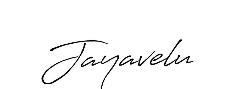 Design your own signature with our free online signature maker. With this signature software, you can create a handwritten (Antro_Vectra_Bolder) signature for name Jayavelu. Jayavelu signature style 7 images and pictures png