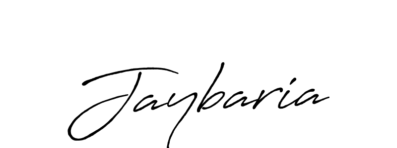 Make a beautiful signature design for name Jaybaria. With this signature (Antro_Vectra_Bolder) style, you can create a handwritten signature for free. Jaybaria signature style 7 images and pictures png