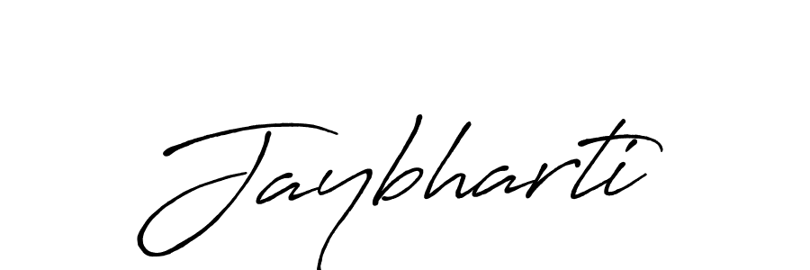 Create a beautiful signature design for name Jaybharti. With this signature (Antro_Vectra_Bolder) fonts, you can make a handwritten signature for free. Jaybharti signature style 7 images and pictures png
