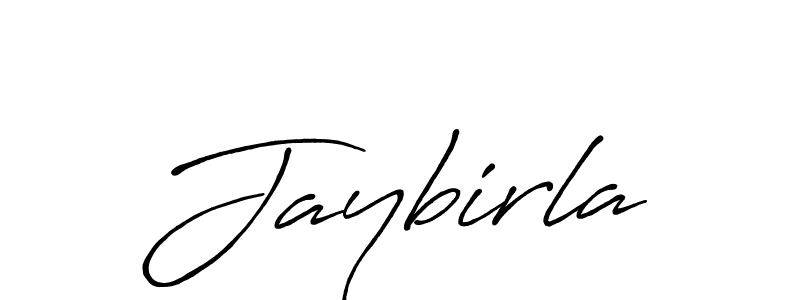 Use a signature maker to create a handwritten signature online. With this signature software, you can design (Antro_Vectra_Bolder) your own signature for name Jaybirla. Jaybirla signature style 7 images and pictures png