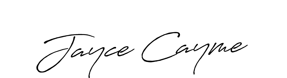 Make a beautiful signature design for name Jayce Cayme. With this signature (Antro_Vectra_Bolder) style, you can create a handwritten signature for free. Jayce Cayme signature style 7 images and pictures png