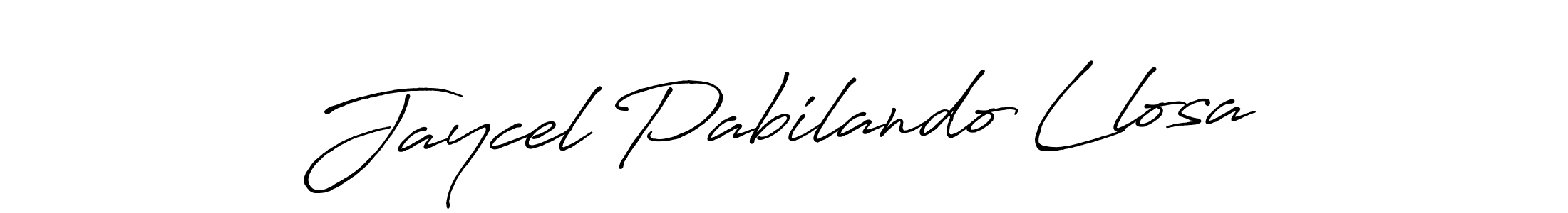 Use a signature maker to create a handwritten signature online. With this signature software, you can design (Antro_Vectra_Bolder) your own signature for name Jaycel Pabilando Llosa. Jaycel Pabilando Llosa signature style 7 images and pictures png