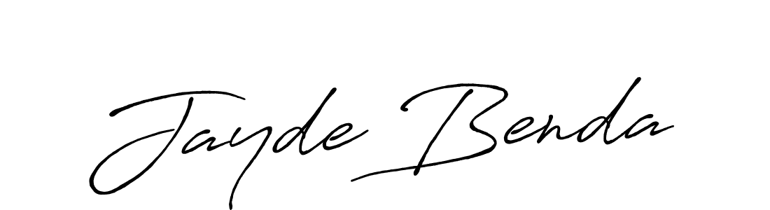 Best and Professional Signature Style for Jayde Benda. Antro_Vectra_Bolder Best Signature Style Collection. Jayde Benda signature style 7 images and pictures png