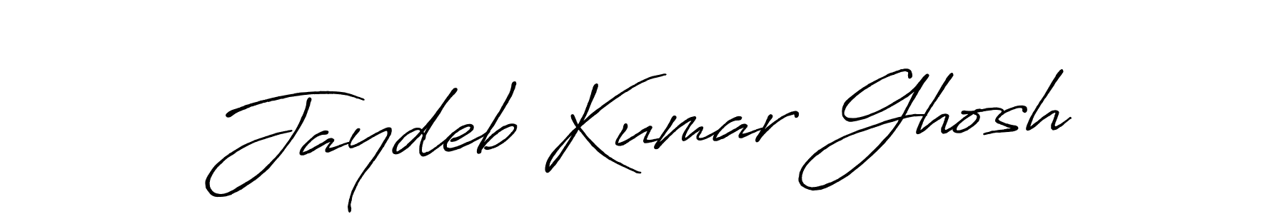 Design your own signature with our free online signature maker. With this signature software, you can create a handwritten (Antro_Vectra_Bolder) signature for name Jaydeb Kumar Ghosh. Jaydeb Kumar Ghosh signature style 7 images and pictures png