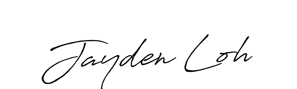 How to make Jayden Loh signature? Antro_Vectra_Bolder is a professional autograph style. Create handwritten signature for Jayden Loh name. Jayden Loh signature style 7 images and pictures png
