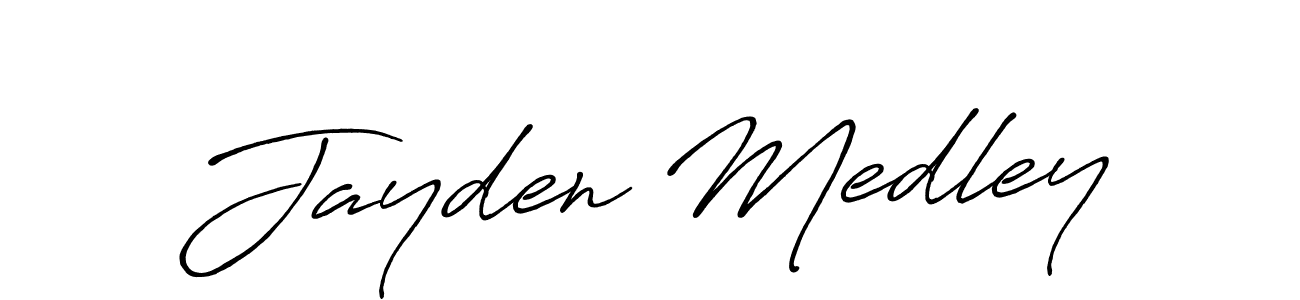 Make a beautiful signature design for name Jayden Medley. Use this online signature maker to create a handwritten signature for free. Jayden Medley signature style 7 images and pictures png