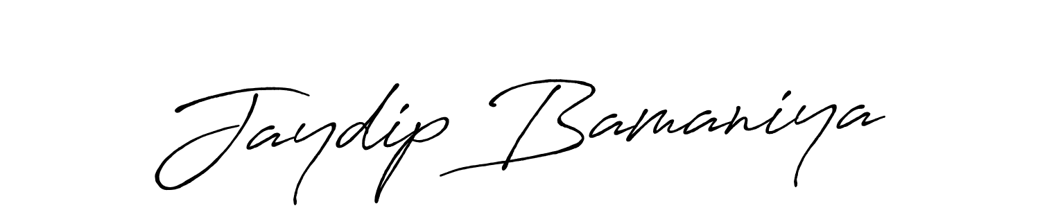 if you are searching for the best signature style for your name Jaydip Bamaniya. so please give up your signature search. here we have designed multiple signature styles  using Antro_Vectra_Bolder. Jaydip Bamaniya signature style 7 images and pictures png