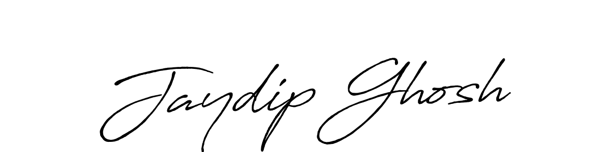 Also we have Jaydip Ghosh name is the best signature style. Create professional handwritten signature collection using Antro_Vectra_Bolder autograph style. Jaydip Ghosh signature style 7 images and pictures png