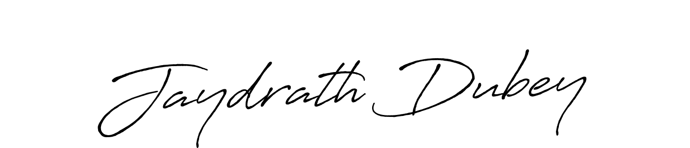 Similarly Antro_Vectra_Bolder is the best handwritten signature design. Signature creator online .You can use it as an online autograph creator for name Jaydrath Dubey. Jaydrath Dubey signature style 7 images and pictures png