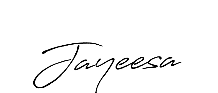 Make a beautiful signature design for name Jayeesa. Use this online signature maker to create a handwritten signature for free. Jayeesa signature style 7 images and pictures png