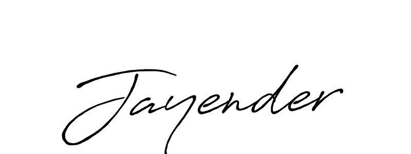 Also we have Jayender name is the best signature style. Create professional handwritten signature collection using Antro_Vectra_Bolder autograph style. Jayender signature style 7 images and pictures png